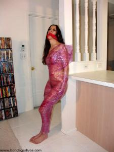 www.bondagedivas.com - Wrapped Up Tight! New 6/11/14 thumbnail