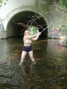 www.bondagedivas.com - Stuck In The Woods! New 7/2/14 thumbnail