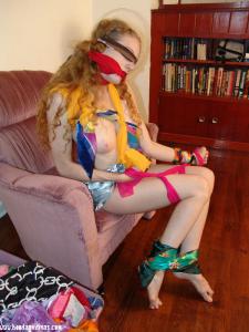 www.bondagedivas.com - Silky Fun thumbnail