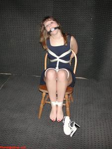 www.bondagedivas.com - Tied Up Cutie  New 6/26/13 thumbnail